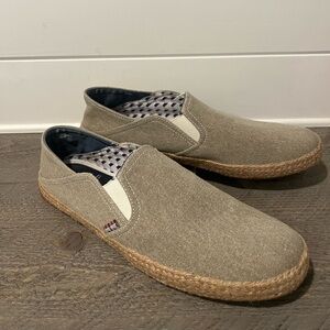 Ben Sherman Tan Casual Slip-Ons Size 11.5